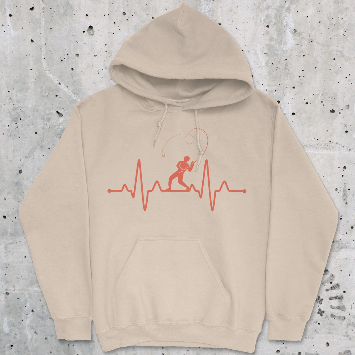 Sand, Fisherman's Heart Line Hoodie – fish-room