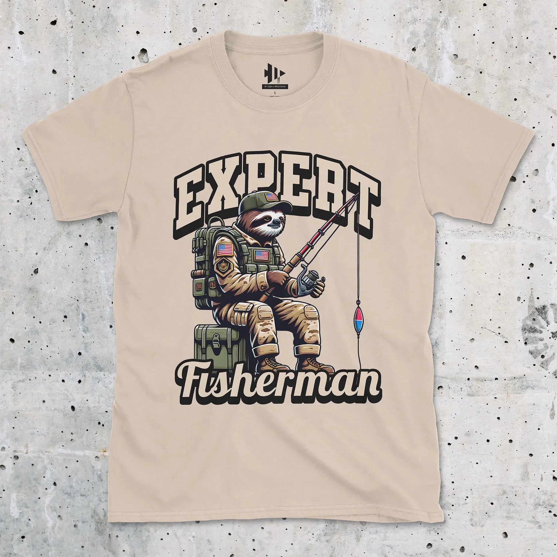 Sand, Expert Fisherman Tee – fish-room