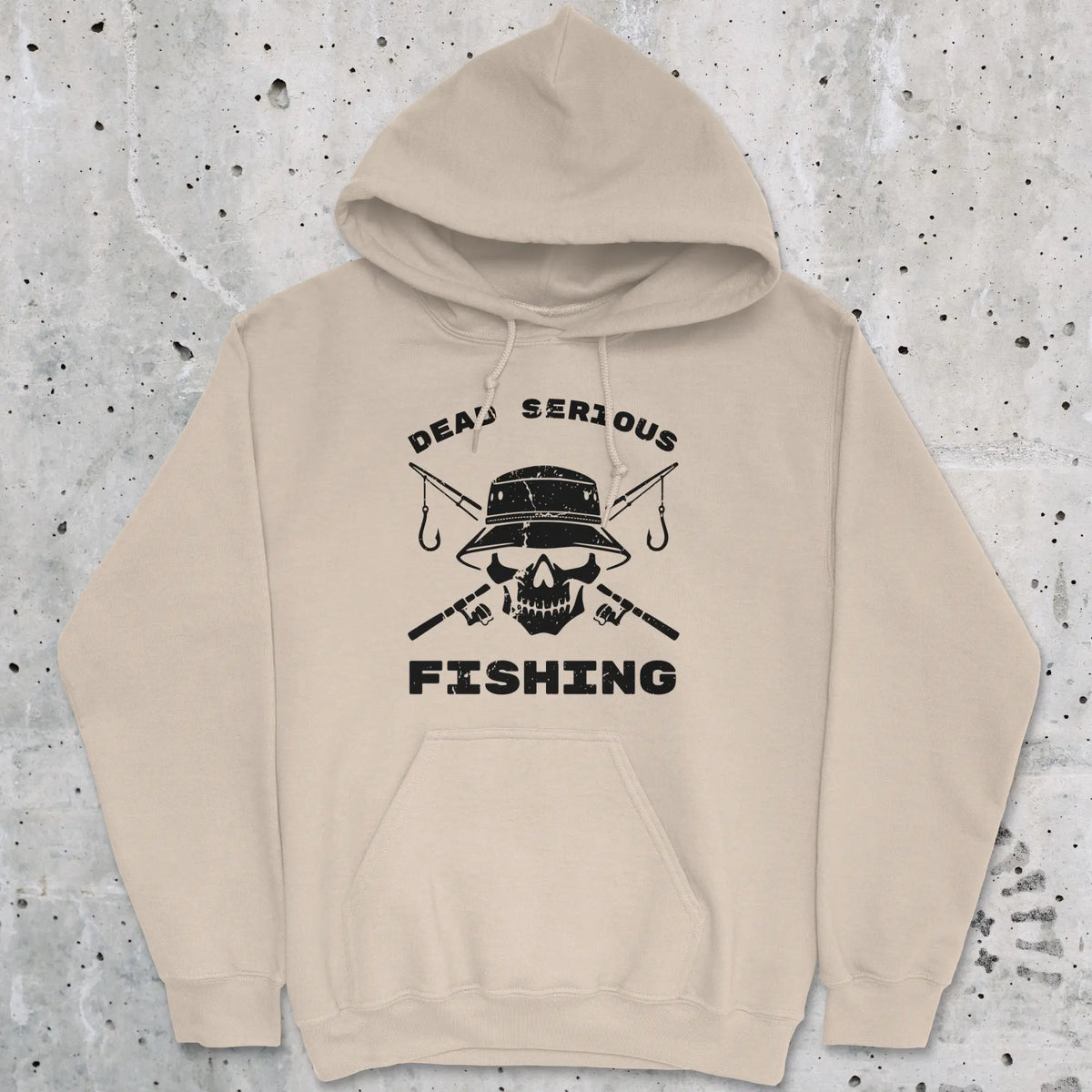 Sand, Dead Serious Fishing Hoodie – fish-room