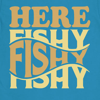 Sapphire, Here Fishy Fishy Tee – fish-room