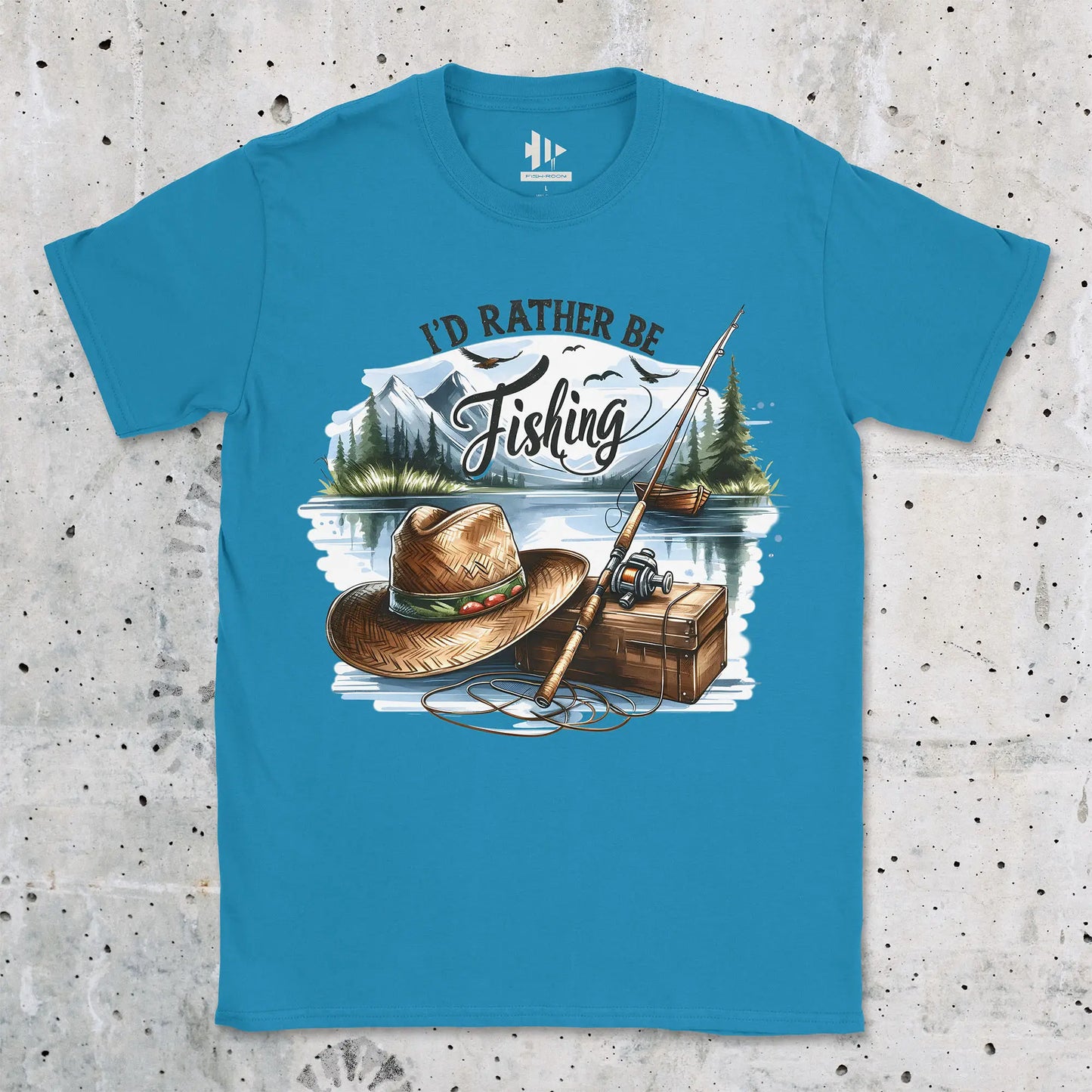 Sapphire, I'd Rather Be Fishing Tee – fish-room