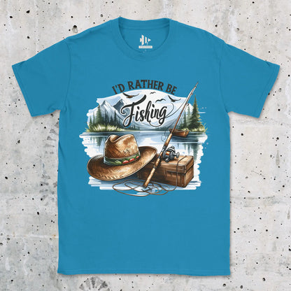 Sapphire, I'd Rather Be Fishing Tee – fish-room
