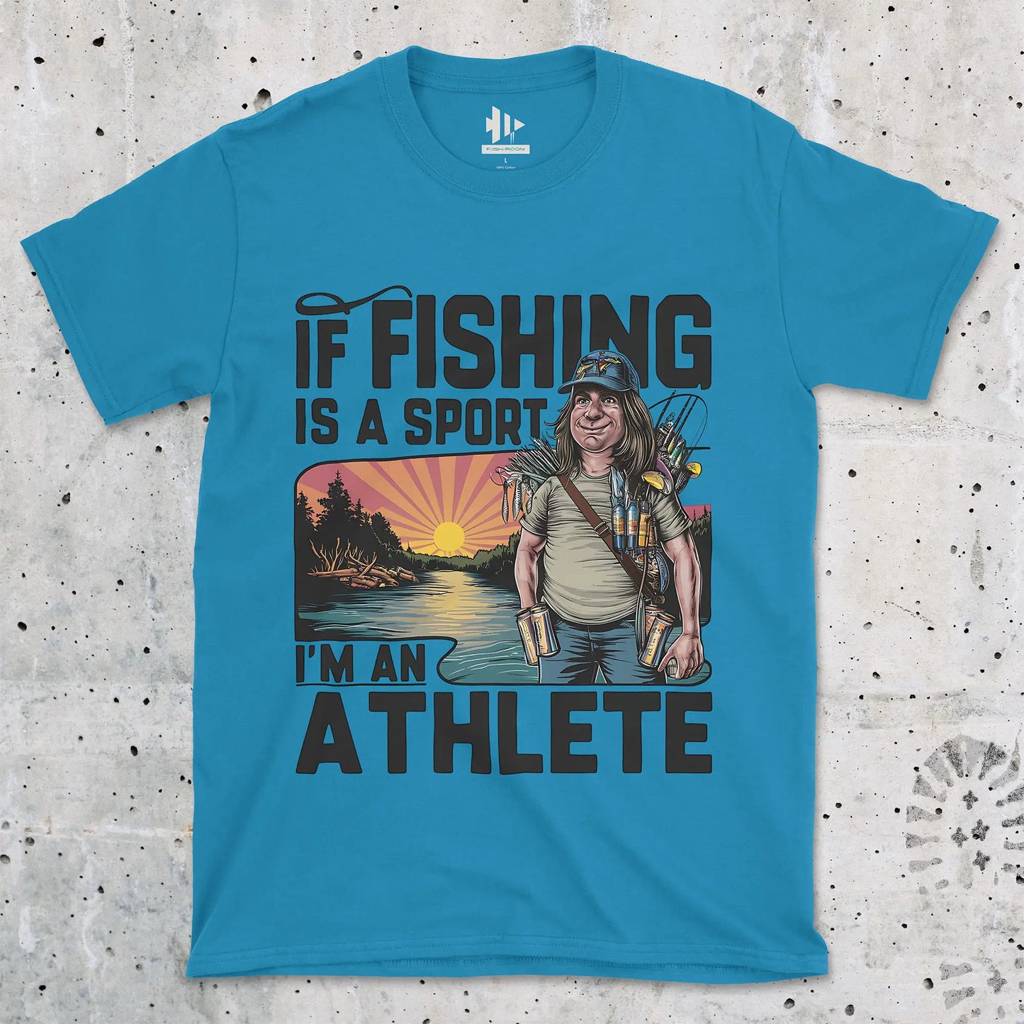 Sapphire, Fishing Athlete Tee – fish-room