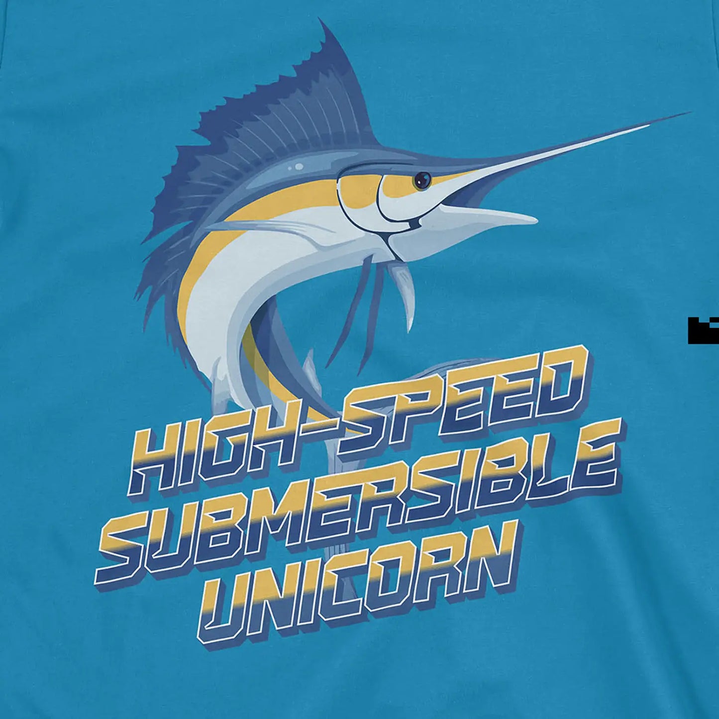 Sapphire, High-Speed Submersible Unicorn Tee – fish-room