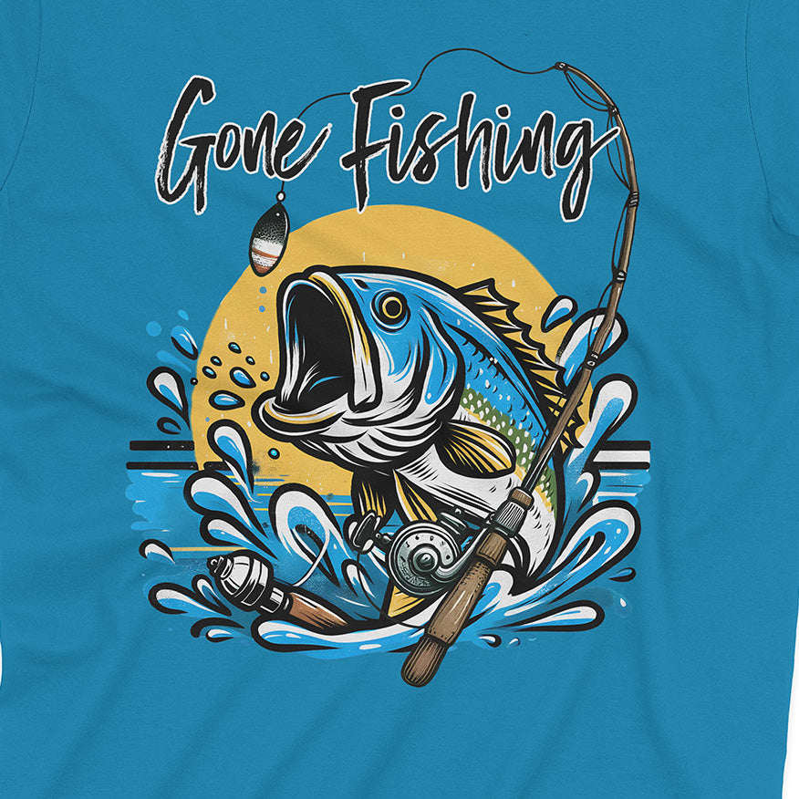 Gone Fishing Tee