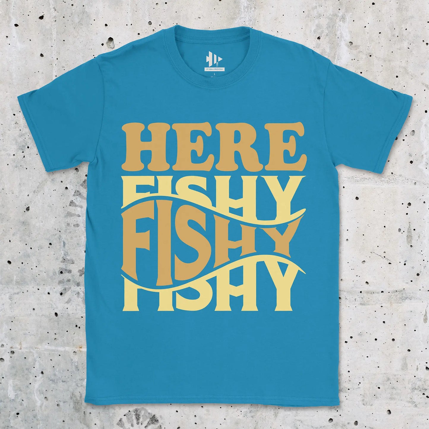 Sapphire, Here Fishy Fishy Tee – fish-room