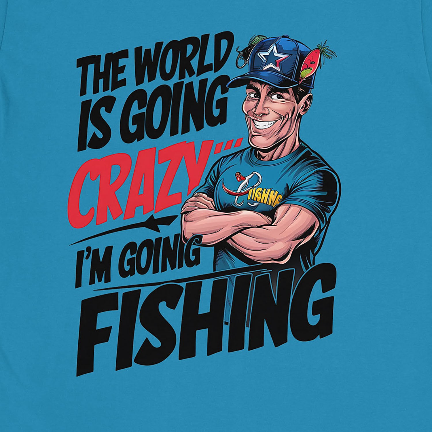 Sapphire, I'm going fishing Tee – fish-room