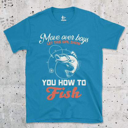 Move Over Boys Tee Sapphire T-Shirt