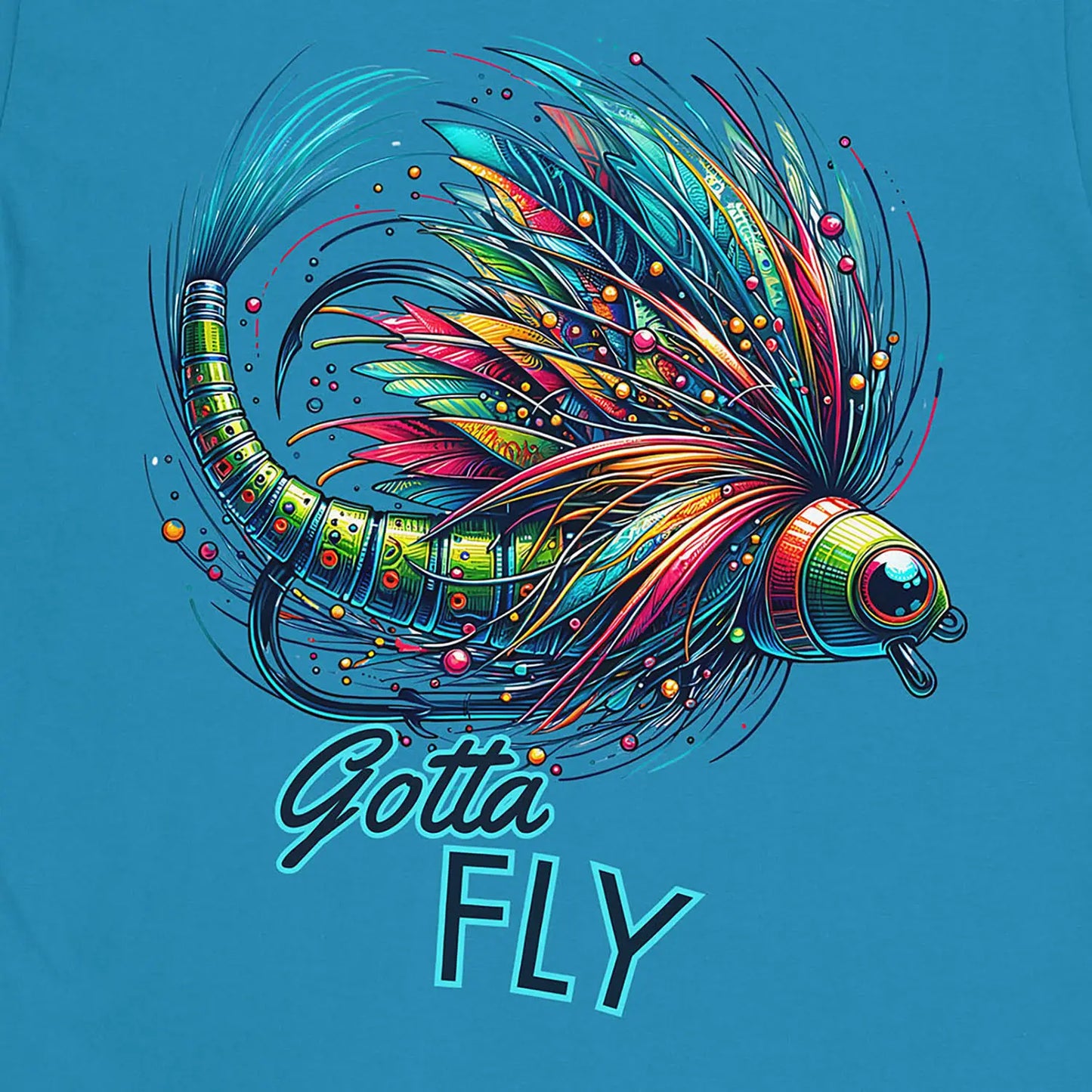 Sapphire, Gotta Fly Tee – fish-room