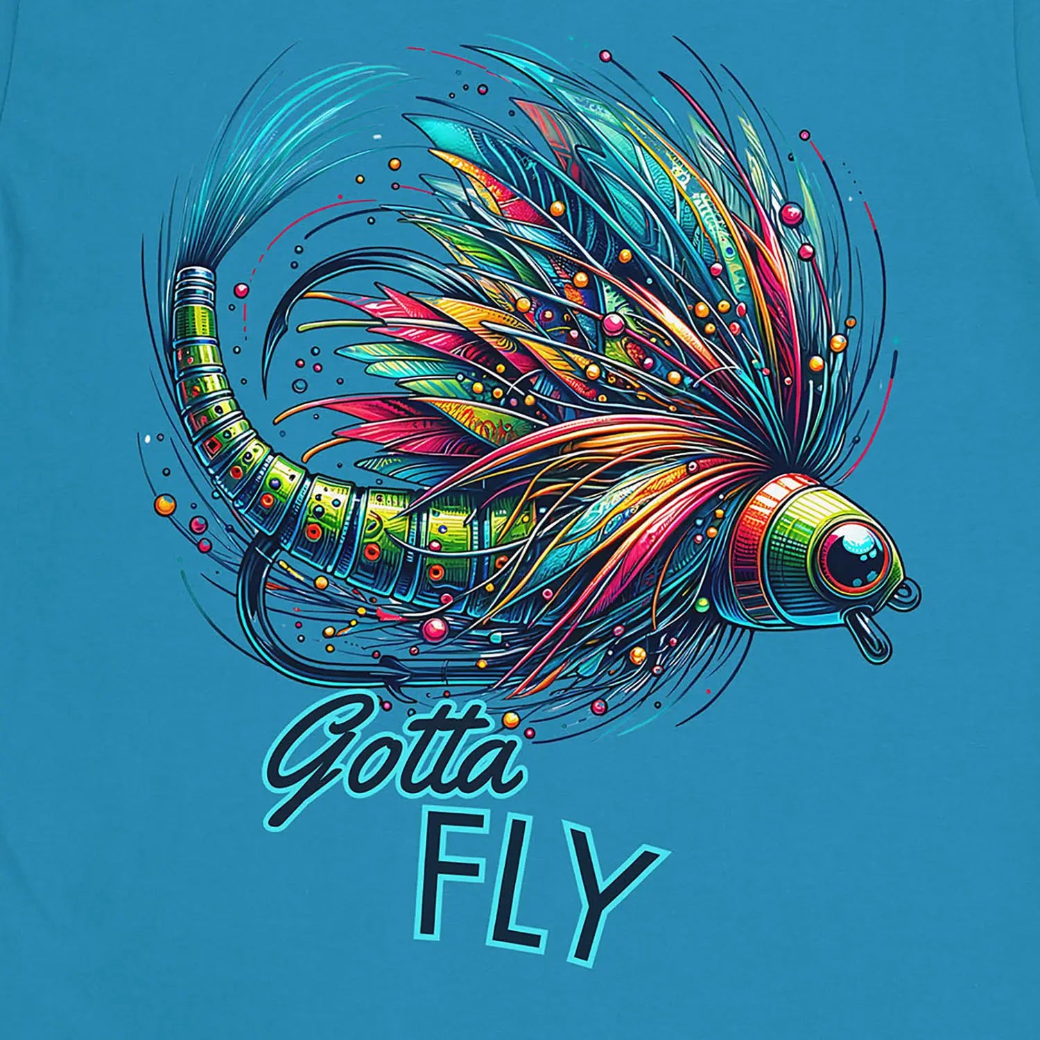 Sapphire, Gotta Fly Tee – fish-room