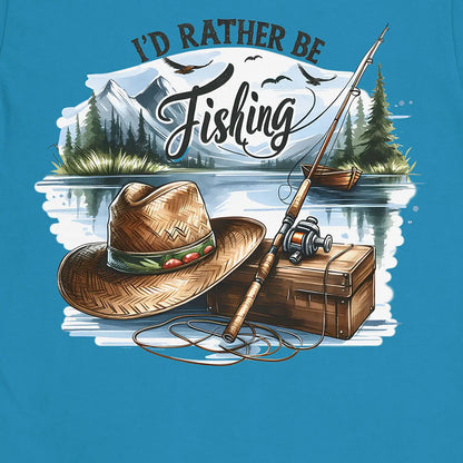Sapphire, I'd Rather Be Fishing Tee – fish-room