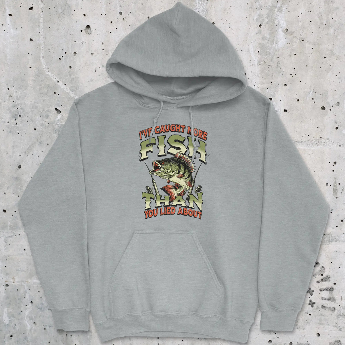 Sport Grey, I've Caught More Fish Than You've Lied About Hoodie – fish-room