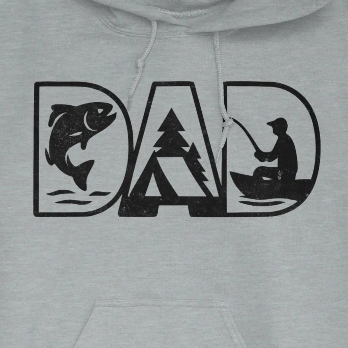 Sport Grey, Dad Hoodie – fish-room