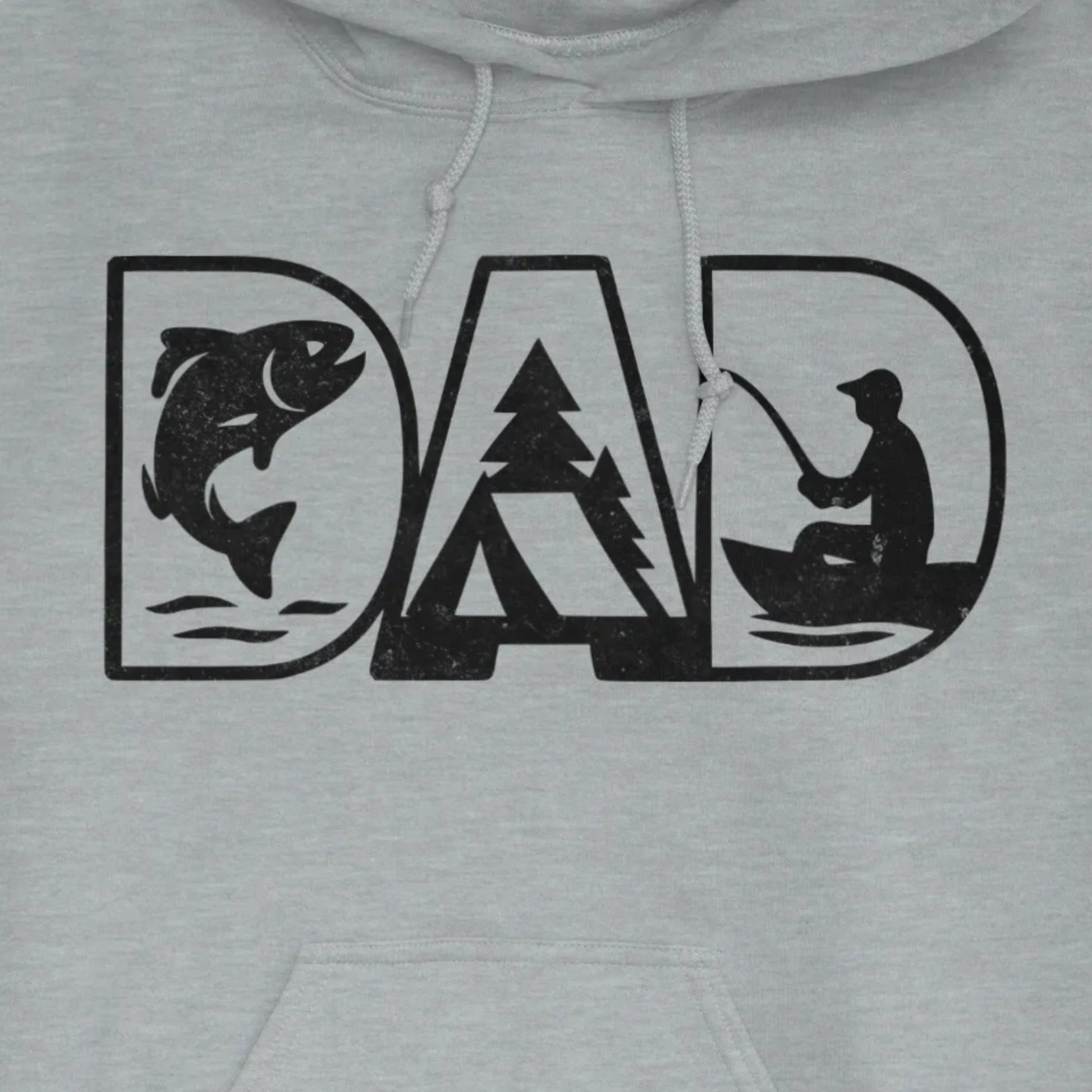 Sport Grey, Dad Hoodie – fish-room