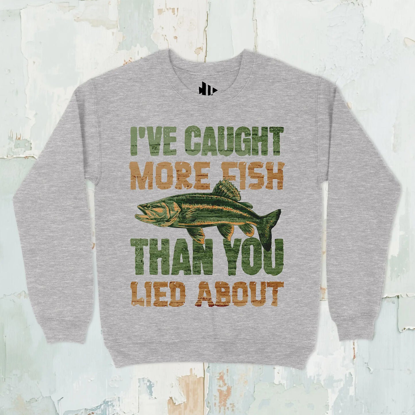 Sport Grey, I've Caught More Fish Sweatshirt – fish-room