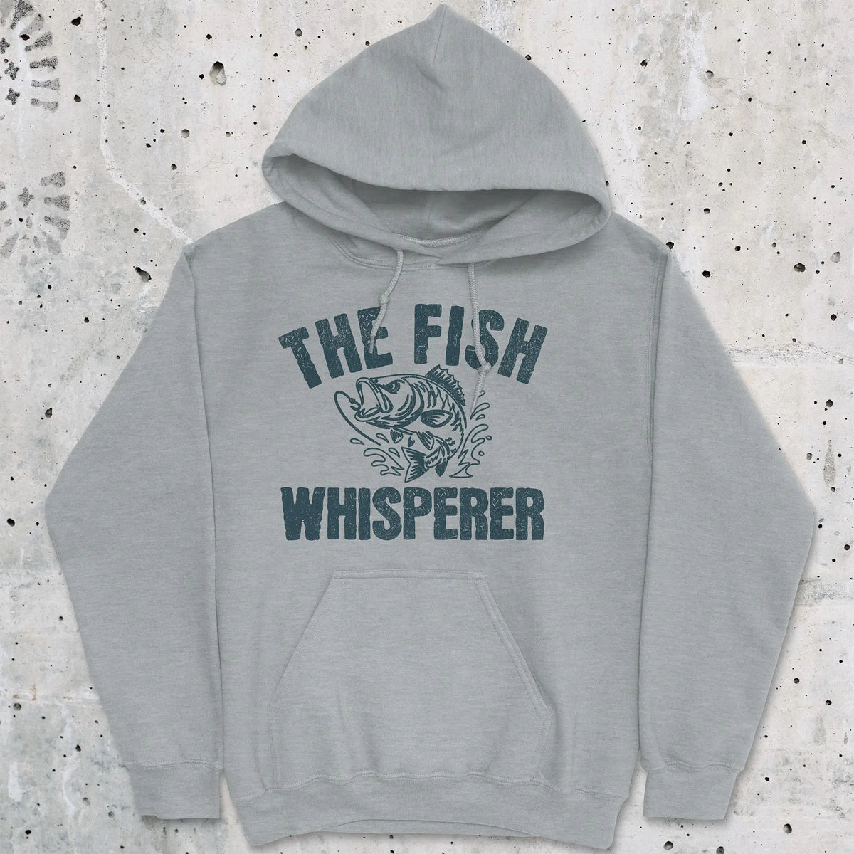 Sport Grey, The Fish Whisperer Hoodie – fish-room