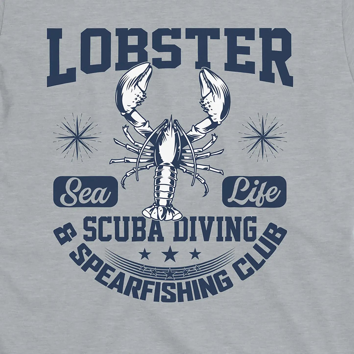 Sport Grey, Lobster Sea Fishing Tee – fish-room