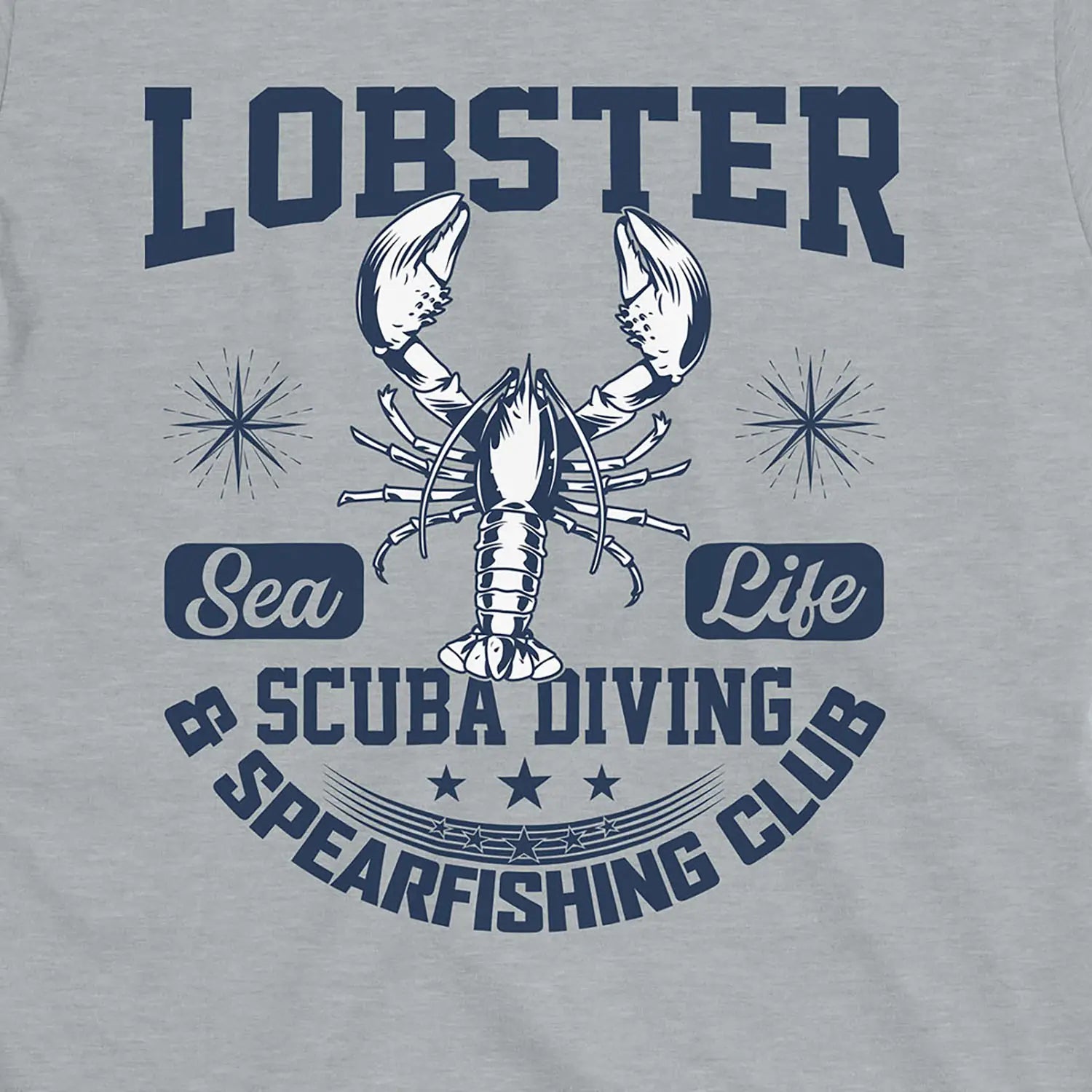 Sport Grey, Lobster Sea Fishing Tee – fish-room