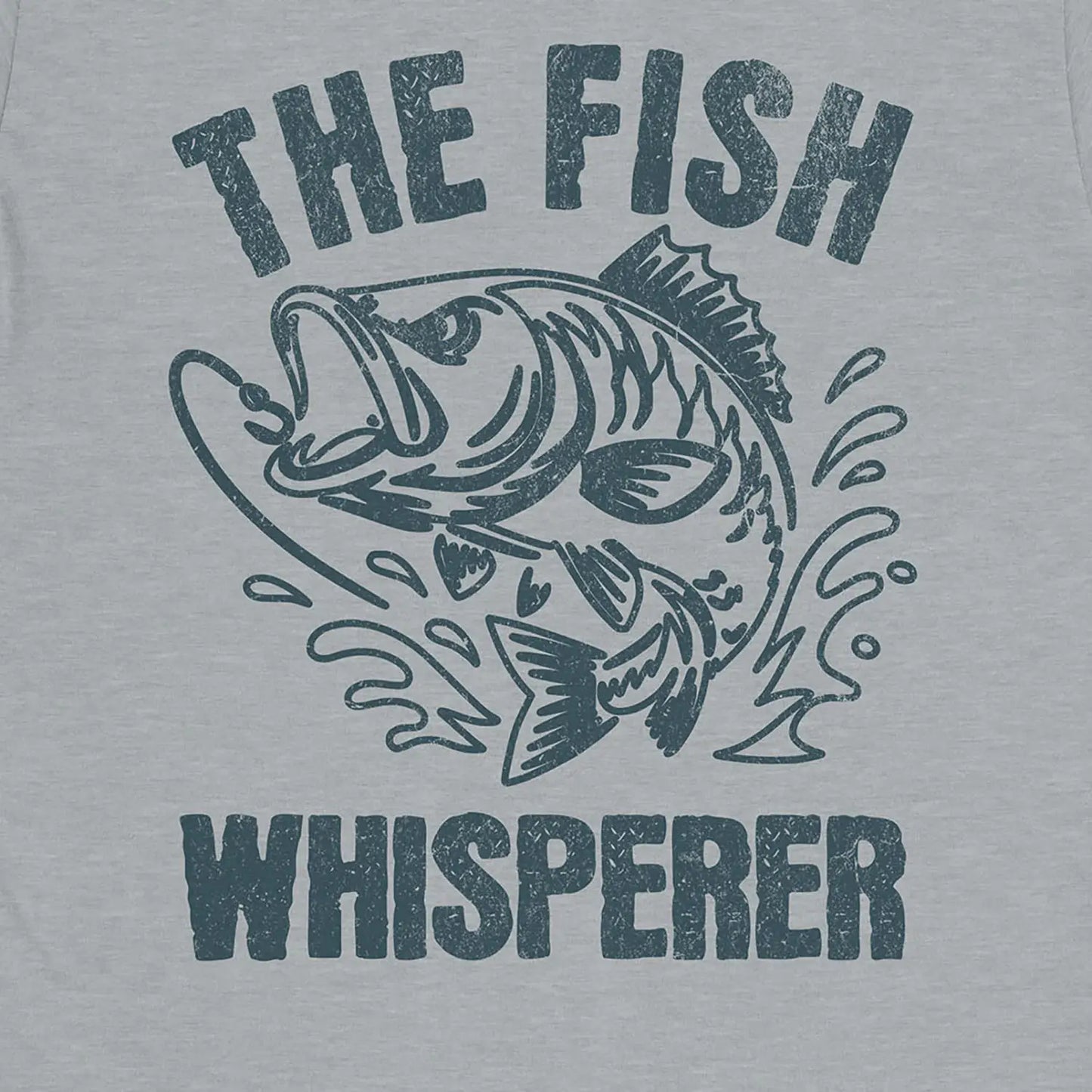 The Fish Whisperer Tee Sport Grey T-Shirt