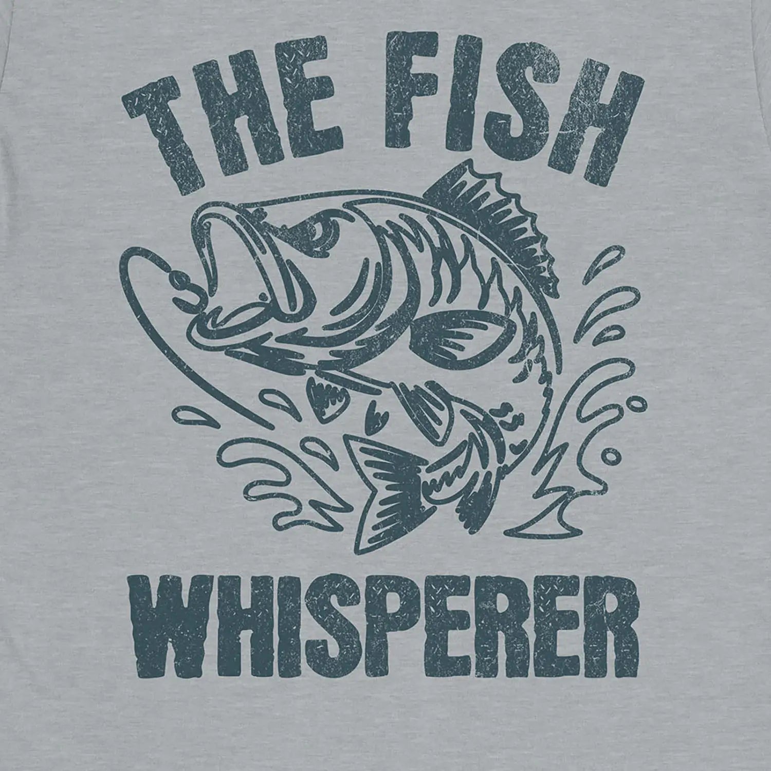 The Fish Whisperer Tee Sport Grey T-Shirt