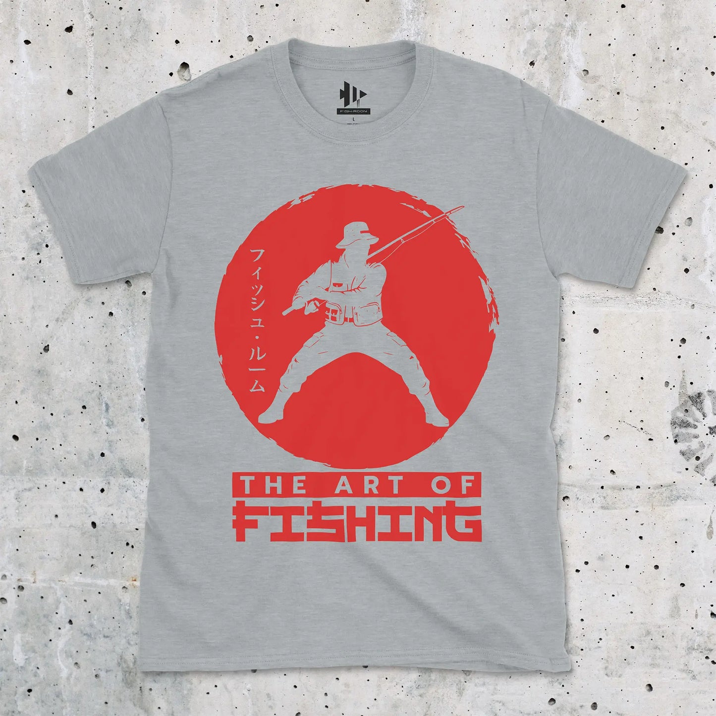 Sport Grey, The Art Of Fishing Tee – fish-room