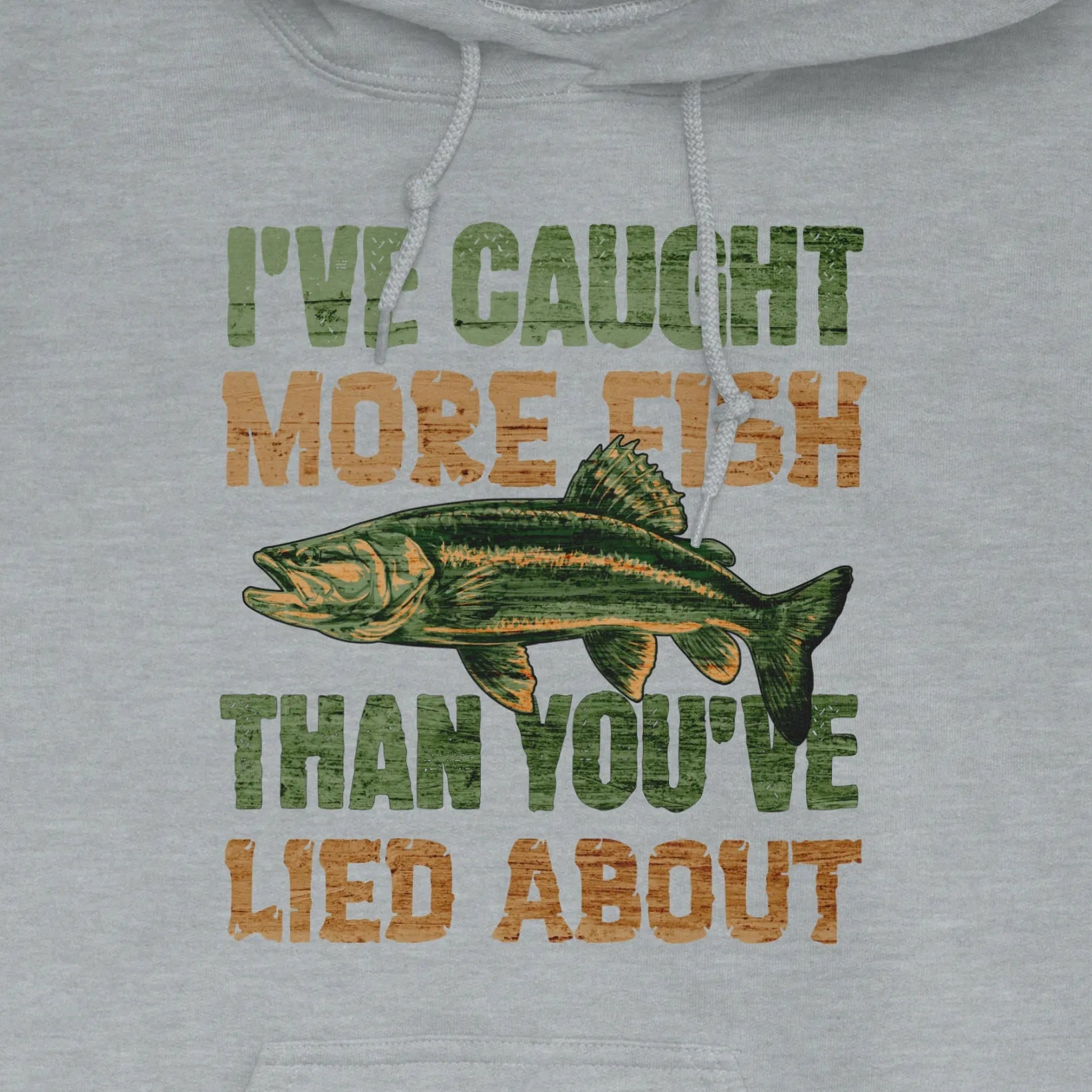 Sport Grey, I've Caught More Fish Than You Lied About Hoodie – fish-room