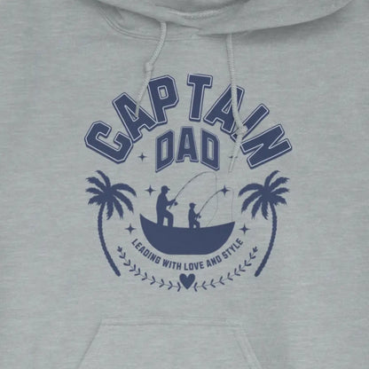 Sport Grey, Captain Dad Hoodie – fish-room
