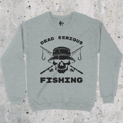 Sport Grey, Dead Serious Fishing Sweatshirt – fish-room
