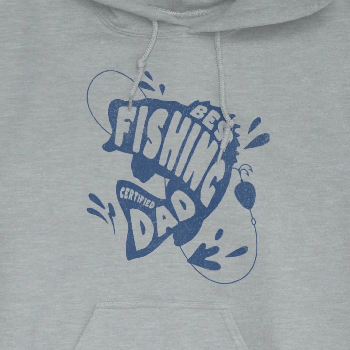 Sport Grey, Certified Best Fishing Dad Hoodie – fish-room