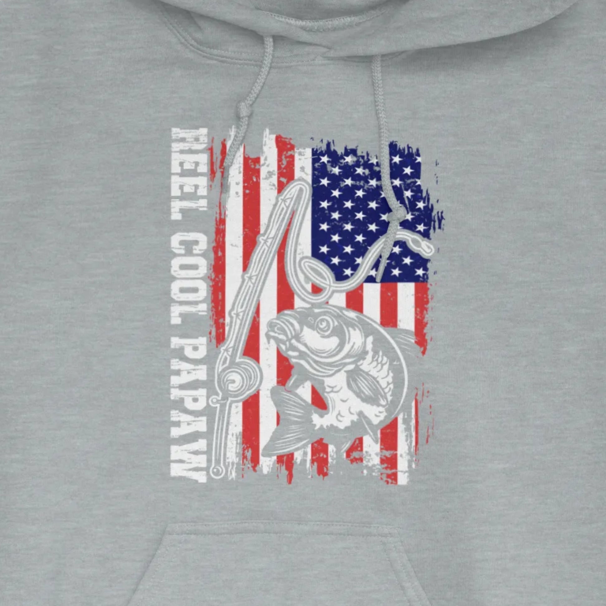 Sport Grey, Reel Cool Papaw Hoodie – fish-room