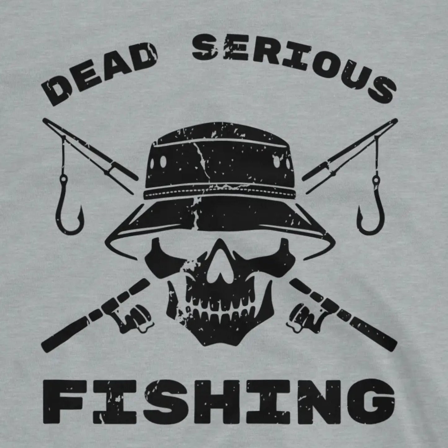 Sport Grey, Dead Serious Fishing Tee – fish-room