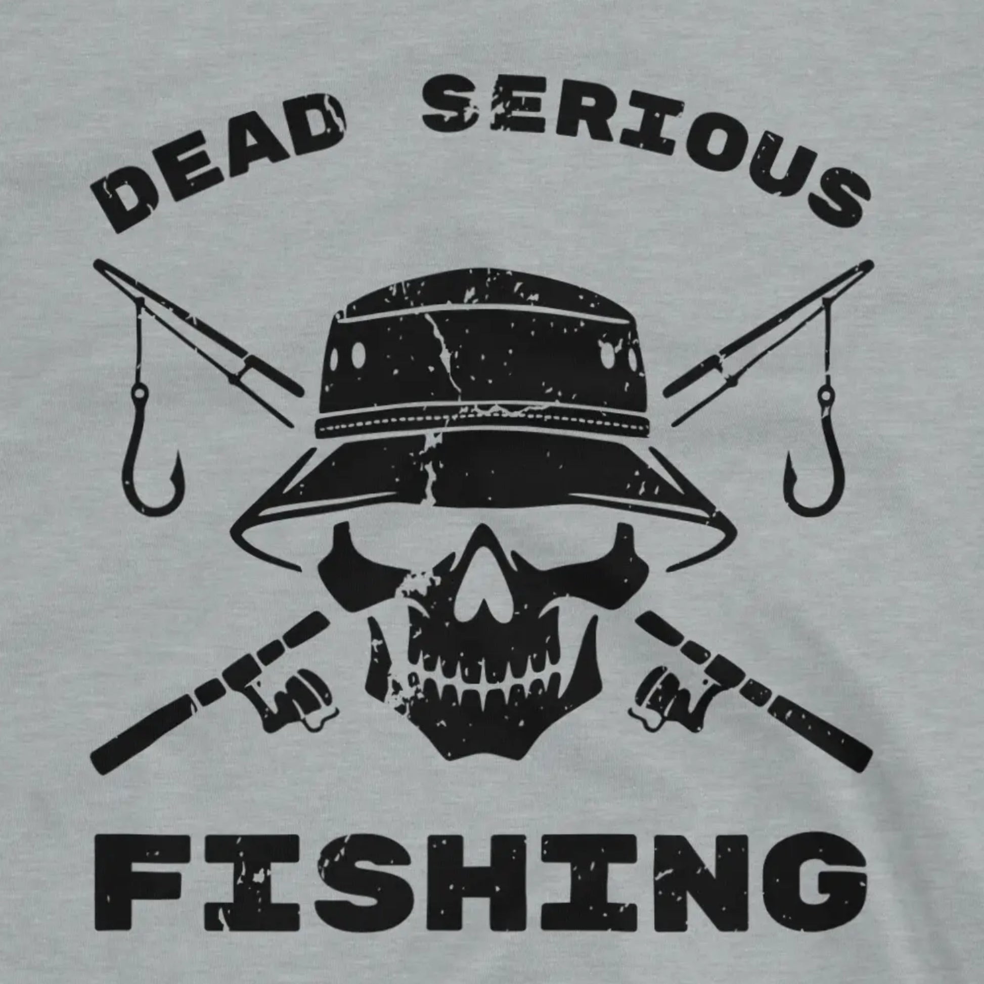 Sport Grey, Dead Serious Fishing Tee – fish-room