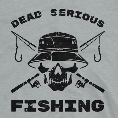 Sport Grey, Dead Serious Fishing Tee – fish-room