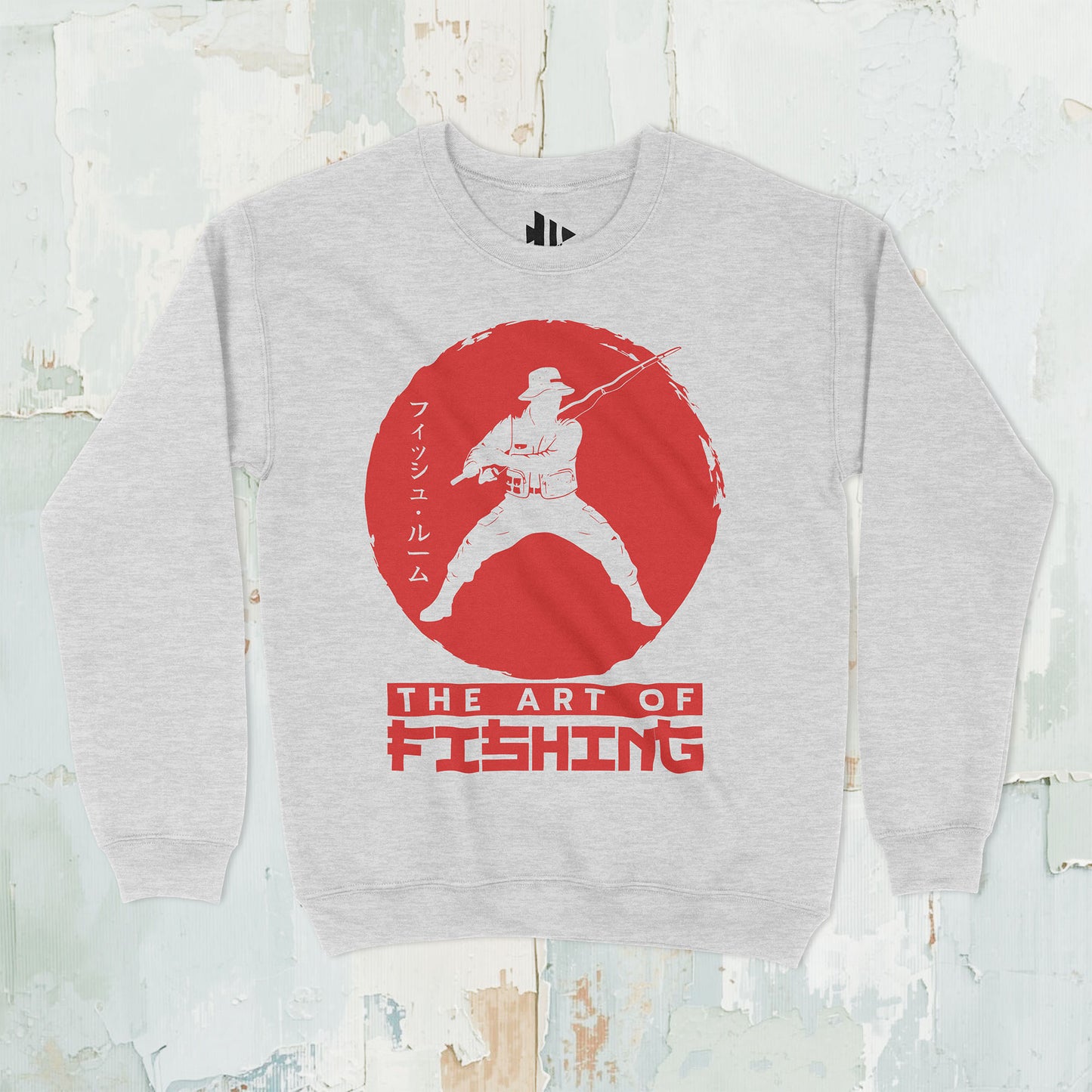 Sport Grey, The Art Of Fishing Sweatshirt – fish-room