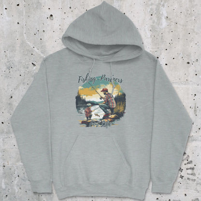 Sport Grey, Fishing Partners for Life Hoodie – fish-room