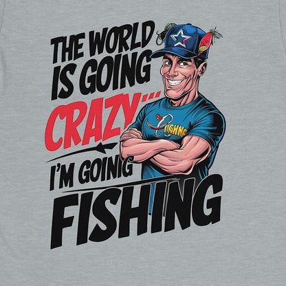 Sport Grey, I'm going fishing Tee – fish-room