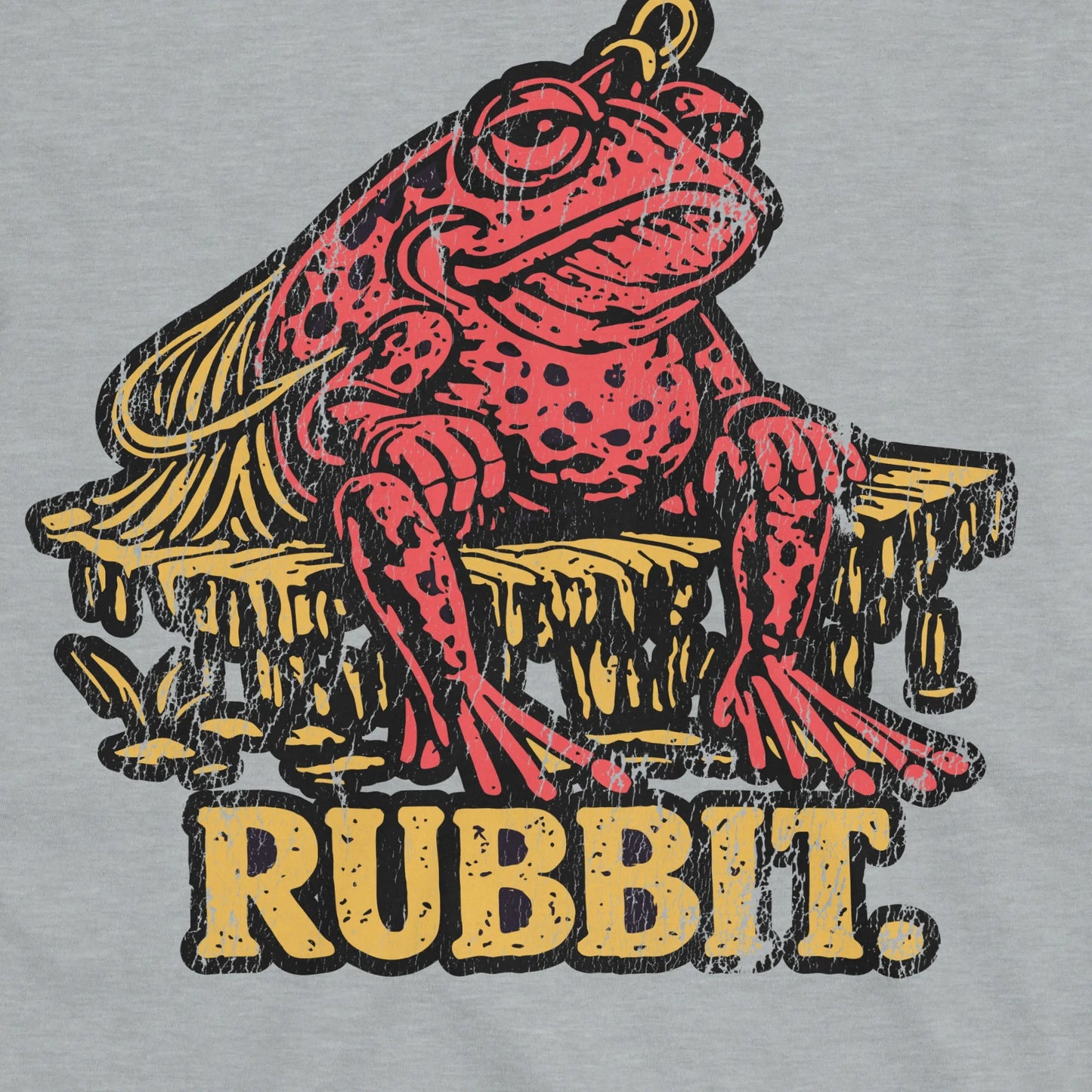 Sport Grey, Rubbit Frog Lure Fishing Tee – fish-room