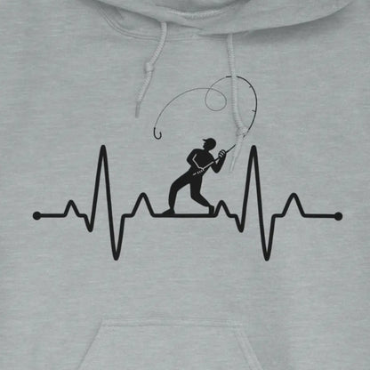 Sport Grey, Fisherman's Heart Line Hoodie – fish-room