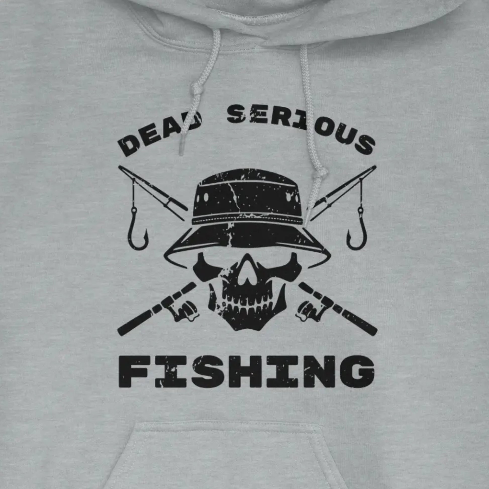 Sport Grey, Dead Serious Fishing Hoodie – fish-room