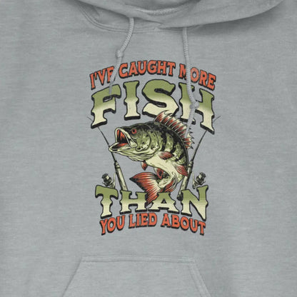Sport Grey, I've Caught More Fish Than You've Lied About Hoodie – fish-room