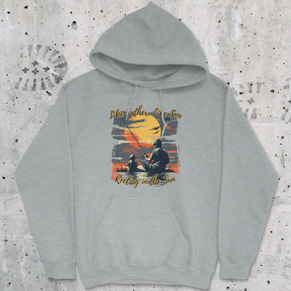 Sport Grey, Like Father Like Son Hoodie – fish-room