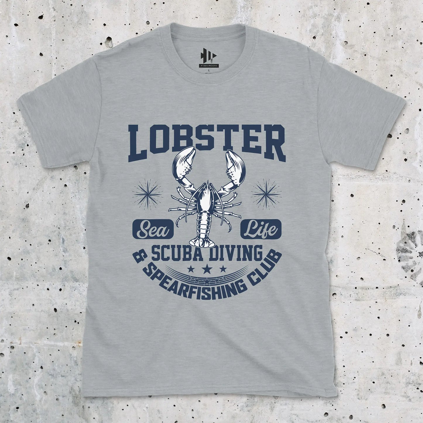Sport Grey, Lobster Sea Fishing Tee – fish-room
