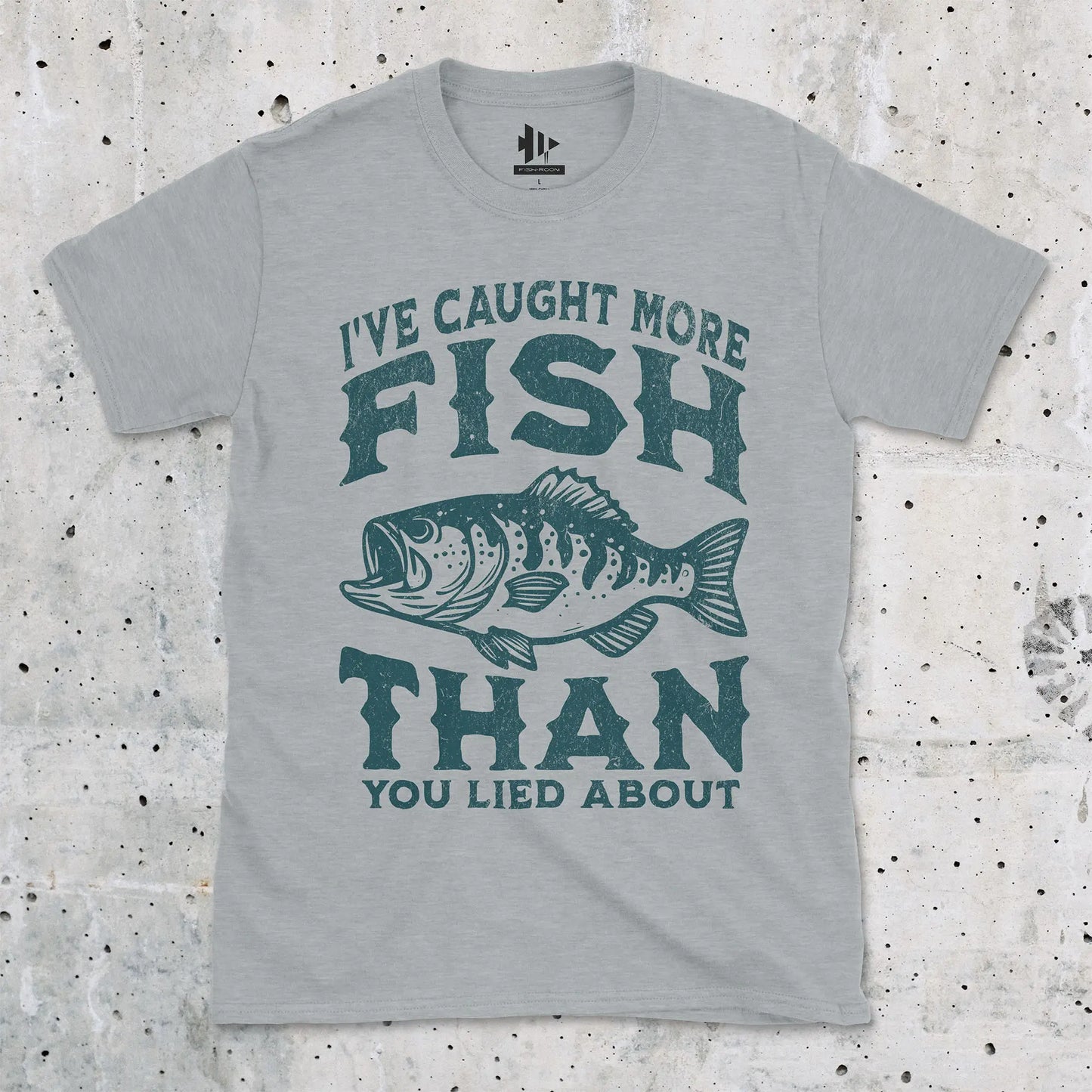 More Fish Than You Lied About Tee Sport Grey T-Shirt