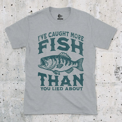 More Fish Than You Lied About Tee Sport Grey T-Shirt