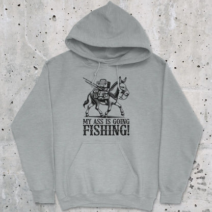 Sport Grey, My Ass is Going Fishing! Hoodie – fish-room