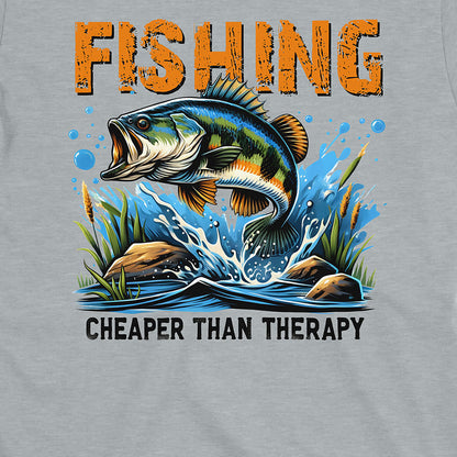 Sport Grey, Cheaper Than Therapy Tee – fish-room