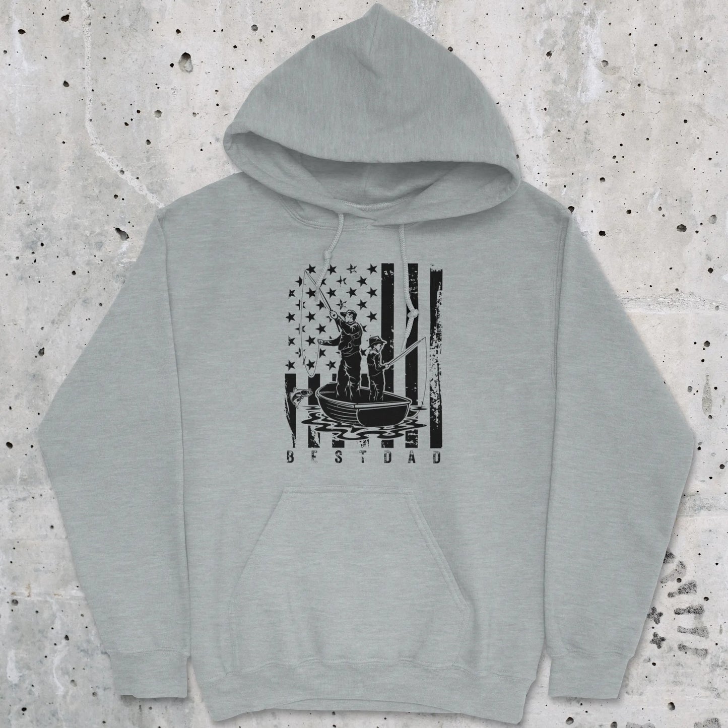 Sport Grey, Best Dad Hoodie – fish-room