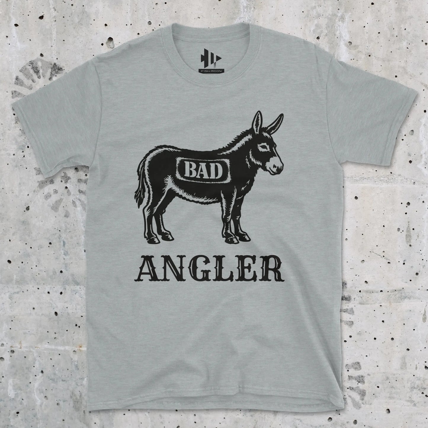 Sport Grey, Bad Ass Angler Tee – fish-room