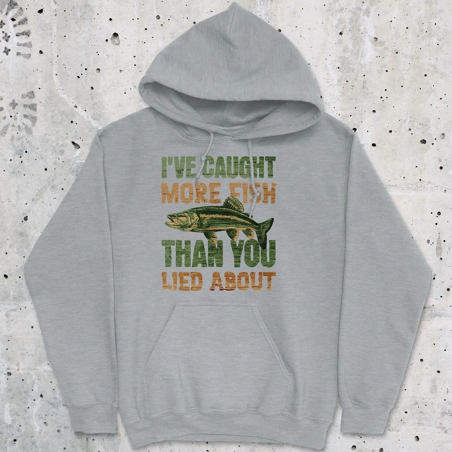 Sport Grey, I've Caught More Fish Than You Lied About Hoodie – fish-room