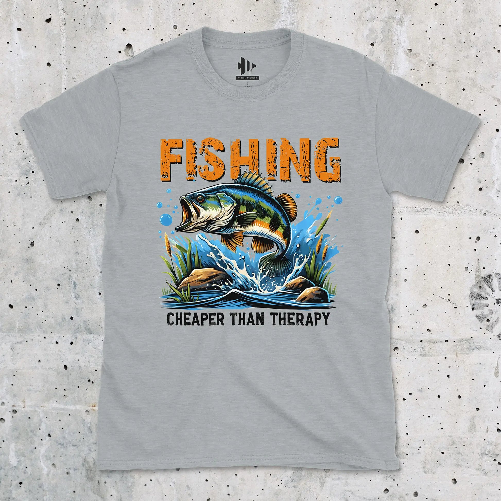 Sport Grey, Cheaper Than Therapy Tee – fish-room